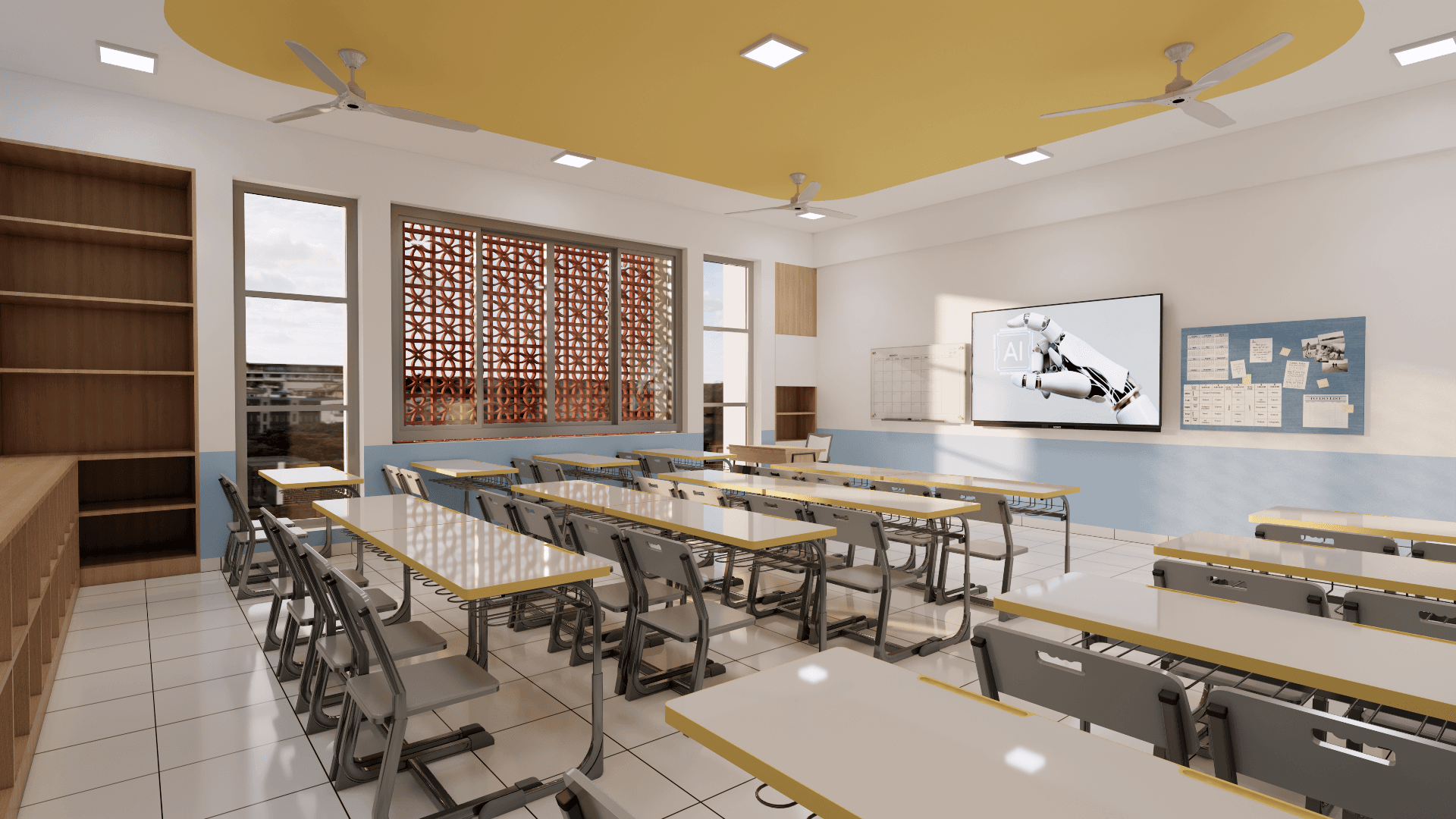 School interior